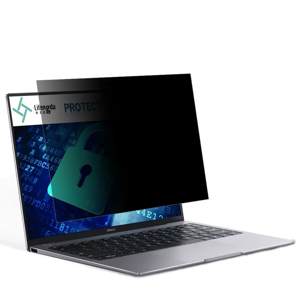 LFD185ราคาโรงงานใหม่ความเป็นส่วนตัวป้องกันหน้าจอกรองสำหรับแล็ปท็อปคอมพิวเตอร์15.6นิ้ว16:9 Pelicula Privacidad ป้องกันหน้าจอ