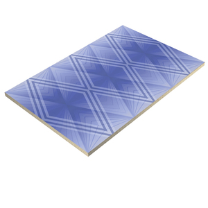 Azulejos cerámicos de 300x450 mm con diseño de flores azules para el hogar u oficina, de la fábrica india Arkiton, a precio económico y con muy buena calidad. - Product Image 1