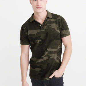 Nuevas camisetas de polo con estampado de camuflaje para hombre con estilo hecho a medida, camisetas de polo clásicas, camisetas de polo Snap on t-shirtpk - Product Image 4