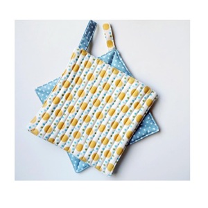 Orange color cotton soft potholder cotton oven mitt glovesPot mat <b>pot</b> <b>holder</b> in stock - Product Image 3