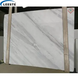 China fabricante oferta super blanco de carrara volakas mármol con vena