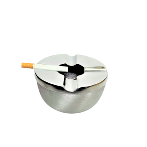 Cendrier Portable en aluminium mat de 100 cm, vente en gros, cendrier à cigares, métal plaqué nickel, pour maison et Bar - Product Image 3