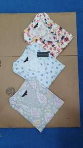 Original Branded Labels Women's Autumn Solid Casual Cotton Long Sleeve Two Piece <b>Button</b>-Down Pyjama PJ <b>Nighty</b> Set Bangladesh - Product Image 4