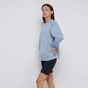Sweat-shirt à manches longues pour femme, design tendance et élégant, polyester/coton respirant, écologique, personnalisable, OEM, mode hiver 2022 - Product Image 3
