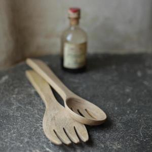 Servidores de madera con Mango esmaltado, para ensaladas - Product Image 2