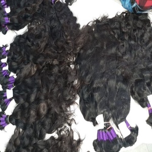 ผมต่อทำจากผมมนุษย์มีหนังกำพร้าสีธรรมชาติคุณภาพพรีเมี่ยม - Product Image 1