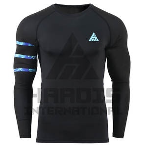 Quick Dry Rash Guard Gym Vêtements Hommes Homme À Manches Longues Rush Guard pour Hommes Sportswear Rash Guard - Product Image 1