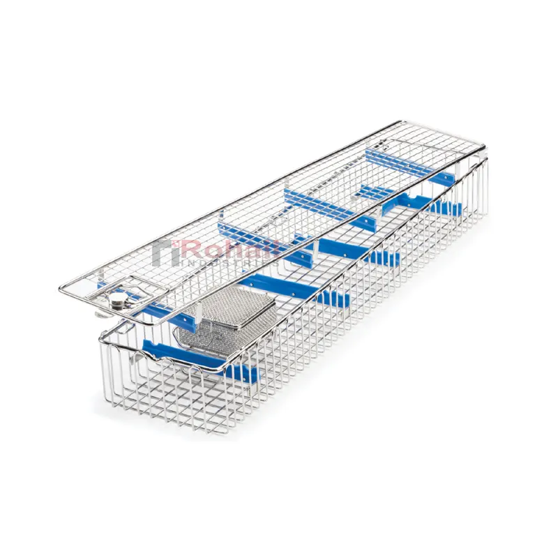 Thép Không Gỉ 304 / 316 Dây Lưới Giỏ Cho Y Tế Autoclave Tray