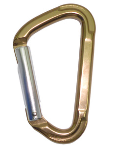 23kN D Shape Sports Outdoor Rescue Aluminum Rock Climbing Carabiner - Product Image 1