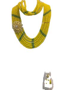 แอฟริกันเซเนกัลมาลีคอโมโรสมายอตโมร็อกโกชุดแต่งงานสร้อยคอเครื่องประดับ1กรัม2กรัมชุดชุบทองเงิน - Product Image 4