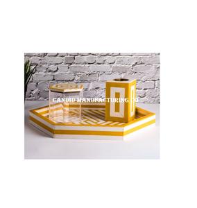 ชุดถาดมุกของอินเดียพร้อมที่เผาไม้ธูปกำยาน ambergris clary Sage และกล่องเครื่องประดับที่มีกลิ่นหอมของมหาสมุทร - Product Image 6