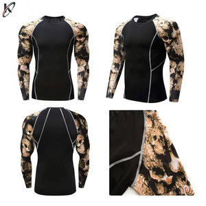 เสื้อว่ายน้ำแขนยาว,ชุดรัชการ์ดสำหรับผู้ชายดีไซน์ใหม่ทำตามความต้องการ - Product Image 2