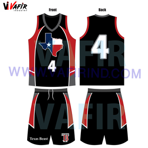 Camisetas de baloncesto retro personalizadas al por mayor 100% poliéster transpirable tallas grandes diseño sencillo para sublimación - Product Image 2