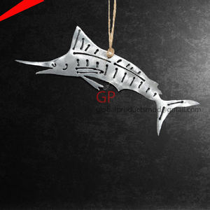 Adornos colgantes de Navidad de metal moderno adorno de árbol de Navidad hecho a mano para decoración de boda de Navidad 2025 - Product Image 6