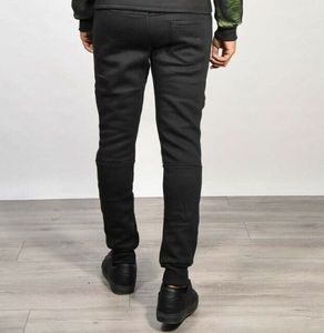 Chándal de poliéster para hombre, prenda inferior ajustada con cremallera y Panel de Rib, hecha en paquistaní - Product Image 6