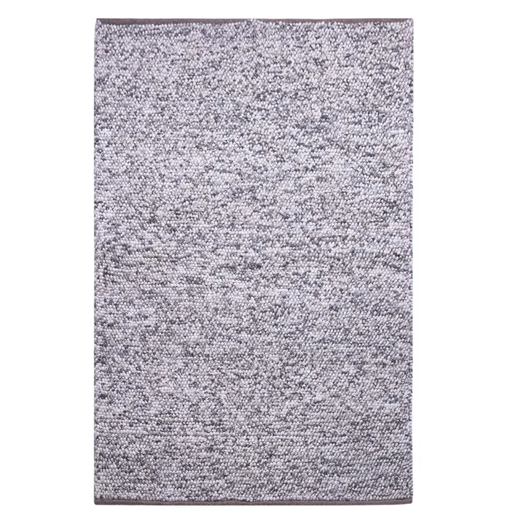 Karpet wol anyaman tangan bordir desain gelembung kualitas bagus pabrikan OEM dinding ke dinding buatan tangan