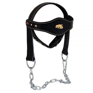 Fitness Neck Harness Long Steel Chain Neoprene Head for <b>Weight</b> Lifting Resistance <b>Training</b> Injury Recovery Durable PVC PC - Product Image 1