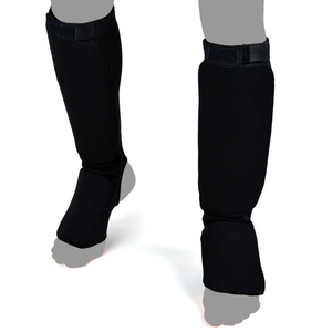 สนับแข้ง Pro Shin Guard,แผ่นรองสำหรับฝึกศิลปะการต่อสู้แบบกำหนดเองพร้อมโลโก้และตราสินค้าที่กำหนดเอง - Product Image 1