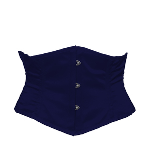 <b>Women's</b> <b>Navy</b> Blue Waist Cincher Shapewear with Hook-and-Eye Closure Firm Control Tummy Smoothing Underwear Daily Use - Product Image 1