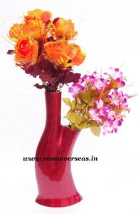 Jarrón decorativo hecho a mano creativo con esmalte de color para restaurante, mesa de Hotel, centro de mesa - Product Image 2