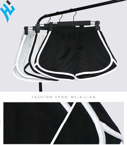 2025 nouveau dernier Style sports d'été de haute qualité élastique cordon couleur unie doux tissu décontracté mince chaud court pour les femmes - Product Image 6