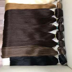 100% Clip-In Straight Double Drawn Remy Grade Extensiones de cabello humano vietnamita Estilo de cinta preadherida Longitudes estiradas 8-30 - Product Image 1