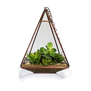 Top Design Bonne Qualité Jardin Suspendu En Métal et Verre Terrarium En Gros Fabricant et Exportateur - Product Image 1