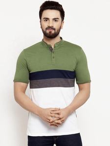 Active Wear <b>T</b> <b>Shirt</b> for <b>Men</b> New Strip Style Solid Color <b>Men</b> <b>T</b> <b>Shirt</b> Custom logo 100% Cotton for <b>Men</b> - Product Image 4