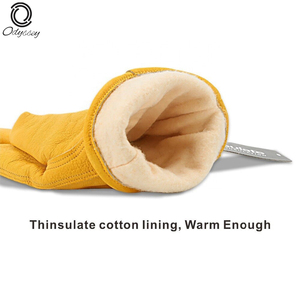 Guantes de trabajo de cuero de vaca, de seguridad, para soldadura, superventas - Product Image 6