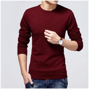 Vente en gros T-shirt à manches longues pour hommes en coton avec logo personnalisé - Product Image 2