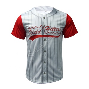 2024 printemps été maillots de Baseball personnalisés maillot de Baseball sublimé maillots de Baseball en tissu extensible Ultra léger - Product Image 4