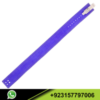 Ceinture de levier en cuir de vache violet, boucle pour exercices de gymnastique, couleur unie, blanc, accessoire de couture