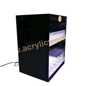 Estante de exhibición de aceite acrílico, cristal transparente de lujo de fábrica de china - Product Image 1