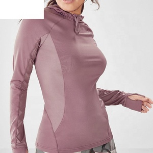 Fitness Wear Shirts <b>Long</b> <b>Sleeves</b> Sports Women Active Wear Shirts Gym Wear Shirts - Product Image 1