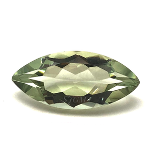 Prasiolita / Amatista Verde Natural, Corte Marquesa de 7x14 mm, Precio de Fábrica al por Mayor, Piedra Preciosa Suelta Facetada de Alta Calidad - Product Image 1