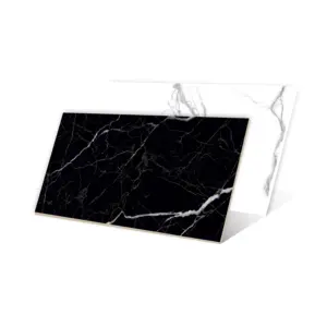 Carreaux de porcelaine modernes effet marbre, finition métallique, surface antidérapante, imprimés numériquement, résistants aux acides, 600x1200mm, pour usage local - Grande Vente - Product Image 1