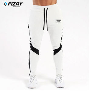 Pantalones de invierno informales para hombre personalizados fabricados en Pakistán tela de lona bordada Technics cierre con cordón al por mayor adultos - Product Image 5