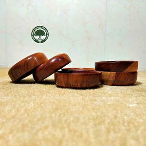 Vintage Life Inc. Juego de decoración navideña 6 cuencos de madera Sheesham 3,25 pulgadas mordiscos multiusos para hierbas especias hogar de lujo - Product Image 4