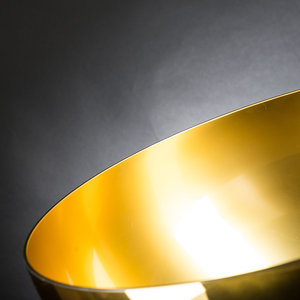 อ่างล้างจานออกแบบอย่างเรียบง่ายทำจากวัสดุที่ทนทานพร้อมสีทองสมบูรณ์แบบสำหรับการดูแลเท้าและอุปกรณ์ทำเล็บเท้า - Product Image 3