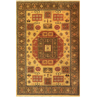 Tapis en laine fait main, tufté à la main, design traditionnel, taille personnalisée, décoratif et moelleux