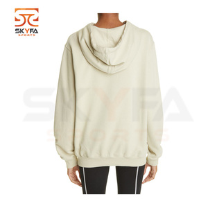 เสื้อฮู้ดแบบสวมศีรษะสำหรับผู้ชายและผู้หญิง,เสื้อวอร์มสำหรับใส่ออกกำลังกายผ้าฝ้ายเฮฟวี่เวทปักโลโก้ได้ตามต้องการ - Product Image 3