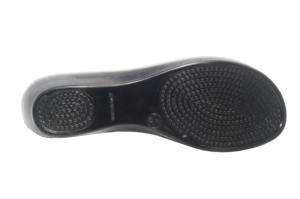 Zapatilla con estampado en forma de V para mujer y niña, con tacón, para todo público - Product Image 3