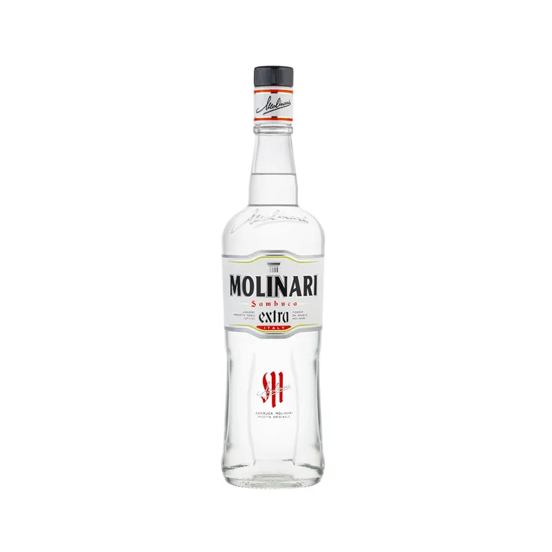 High Quality MOLINARI EXTRA SAMBUCA liqueur 75cl Alcohol Content 40% Very Transparent color for export