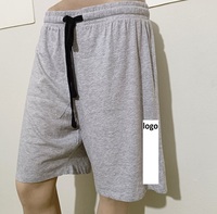Shorts de sport pour hommes en velours côtelé 100% coton, couleur unie, décontractés, respirants, longueur genou, écologiques, pour la gym, très demandés, prêts à être expédiés du Bangladesh