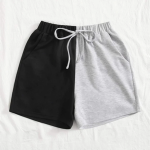 Short d'été en coton imprimé bicolore pour homme, service ODM sur mesure - Product Image 5