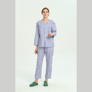 Bata de pacientes personalizada de la mejor calidad, de manga corta/larga, Unisex, para hospital, médica, venta al por mayor - Product Image 6