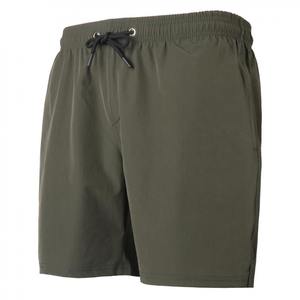 OEM Service White Seam Piping Nylon Plain Olive <b>Green</b> Custom Sweat Design Your Own Board <b>Shorts</b> With Side Stripe - Product Image 3