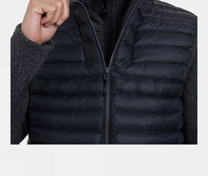 Winter Stand Collar USB <b>Heated</b> Vest <b>Jacket</b> Black <b>Battery</b> Charger Sleeveless Gilet Warm Clothing - Product Image 2