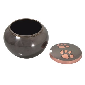Heart <b>Keepsake</b> Eco-Friendly Durable American Style Customizable Design Pet Cremation Urn Gold Color Stand for <b>Dog</b> Cat <b>Ashes</b> - Product Image 4
