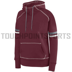 OEM personalizado de alta calidad 100% algodón Sudadera con capucha de manga larga único impreso grueso y de gran tamaño con patrón sólido - Product Image 4